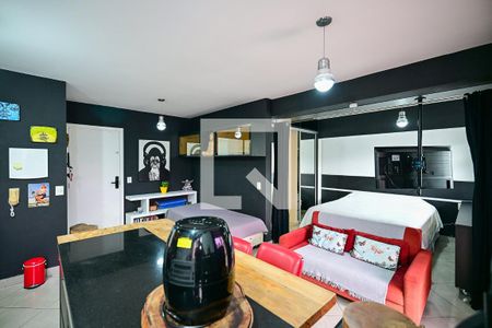 Sala de apartamento para alugar com 1 quarto, 53m² em Morumbi, São Paulo