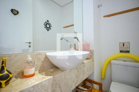 Lavabo de apartamento para alugar com 1 quarto, 53m² em Morumbi, São Paulo
