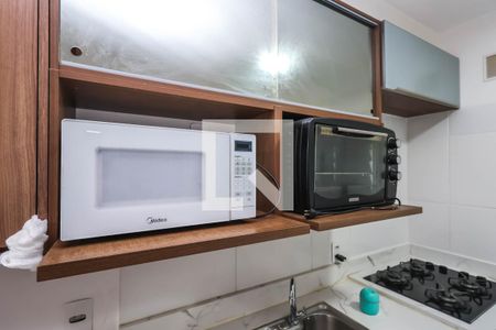 Sala e Cozinha de kitnet/studio para alugar com 1 quarto, 26m² em Mooca, São Paulo