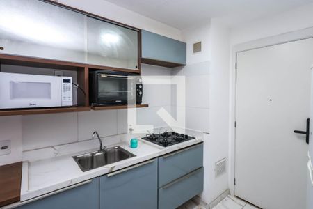 Sala e Cozinha de kitnet/studio para alugar com 1 quarto, 26m² em Mooca, São Paulo