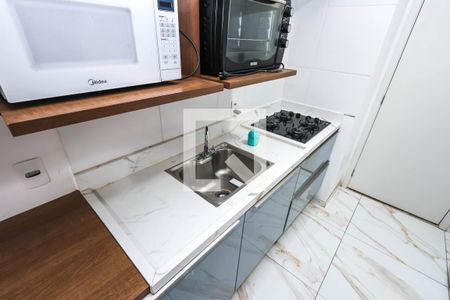Sala e Cozinha de kitnet/studio para alugar com 1 quarto, 26m² em Mooca, São Paulo