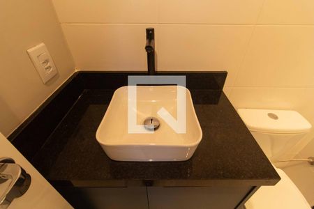 Banheiro da Suíte de apartamento para alugar com 1 quarto, 26m² em Ipiranga, São Paulo