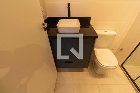 Banheiro da Suíte de apartamento para alugar com 1 quarto, 26m² em Ipiranga, São Paulo