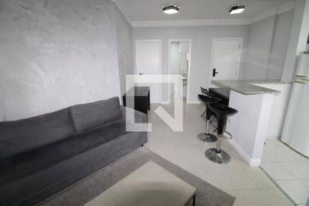 Sala de apartamento para alugar com 1 quarto, 52m² em Parque Residencial Aquarius, São José dos Campos