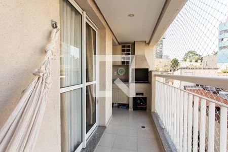 Varanda gourmet de apartamento à venda com 3 quartos, 68m² em Chácara Seis de Outubro, São Paulo