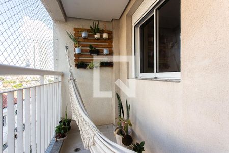 Varanda gourmet de apartamento à venda com 3 quartos, 68m² em Chácara Seis de Outubro, São Paulo