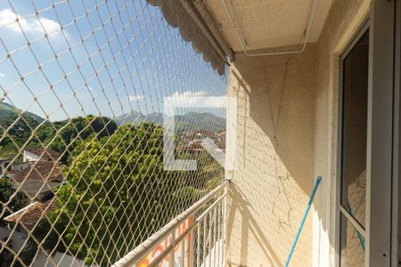 Varanda da Sala de apartamento para alugar com 3 quartos, 75m² em Campo Grande, Rio de Janeiro