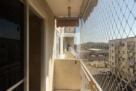 Varanda da Sala de apartamento para alugar com 3 quartos, 75m² em Campo Grande, Rio de Janeiro