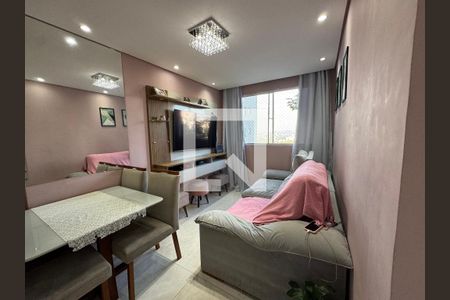 Sala de apartamento à venda com 2 quartos, 47m² em Jardim do Lago, Osasco