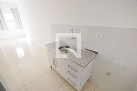 Cozinha e Área de Serviço de apartamento para alugar com 1 quarto, 23m² em Jardim de Alah, Taubaté