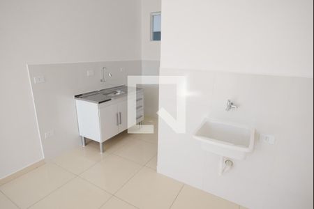 Cozinha e Área de Serviço de apartamento para alugar com 1 quarto, 23m² em Jardim de Alah, Taubaté