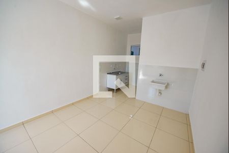 Sala e Quarto de apartamento para alugar com 1 quarto, 23m² em Jardim de Alah, Taubaté