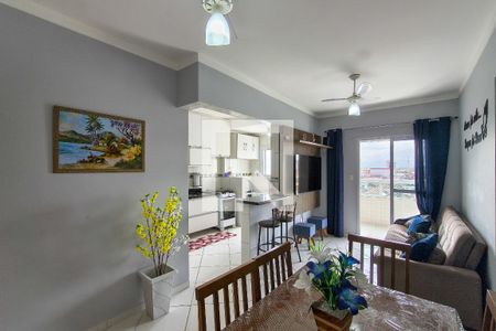 Sala de apartamento para alugar com 1 quarto, 45m² em Vila Assuncao, Praia Grande