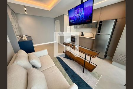 Sala/Cozinha de apartamento para alugar com 2 quartos, 60m² em Consolação, São Paulo