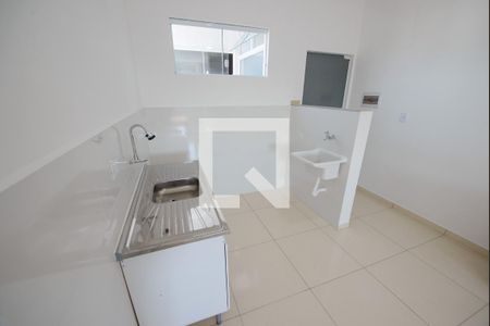 Cozinha e Área de Serviço de apartamento para alugar com 1 quarto, 25m² em Jardim de Alah, Taubaté