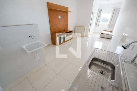 Cozinha e Área de Serviço de apartamento para alugar com 1 quarto, 25m² em Jardim de Alah, Taubaté