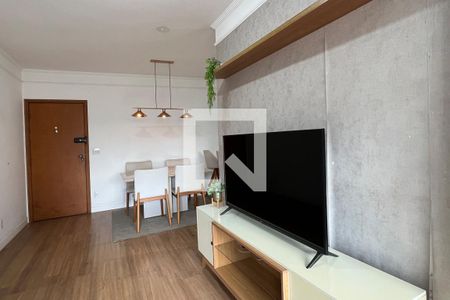 Sala de apartamento para alugar com 1 quarto, 57m² em Embaré, Santos