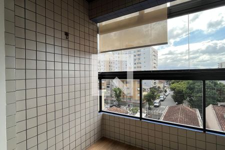 Varanda da Sala de apartamento para alugar com 1 quarto, 57m² em Embaré, Santos