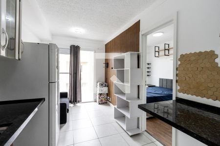 Sala de apartamento para alugar com 1 quarto, 28m² em Bom Retiro, São Paulo
