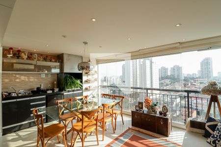 Sala/varanda gourmet de apartamento à venda com 2 quartos, 92m² em Santana, São Paulo