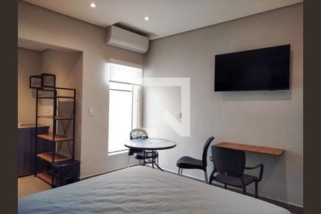 Studio - TV e ar condicionado de kitnet/studio para alugar com 1 quarto, 35m² em Tatuapé, São Paulo