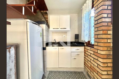Cozinha  de kitnet/studio para alugar com 1 quarto, 50m² em Santa Monica, Florianópolis