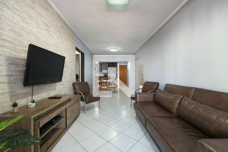 Sala de apartamento para alugar com 2 quartos, 86m² em Guilhermina, Praia Grande