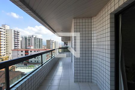 Sacada  de apartamento para alugar com 2 quartos, 86m² em Guilhermina, Praia Grande