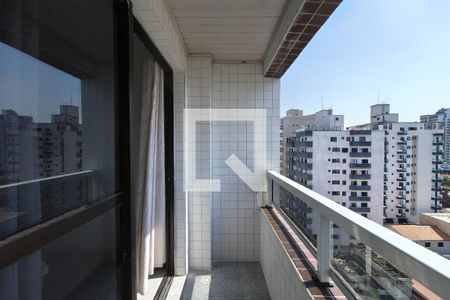 Sacada  de apartamento para alugar com 2 quartos, 76m² em Cidade Ocian, Praia Grande
