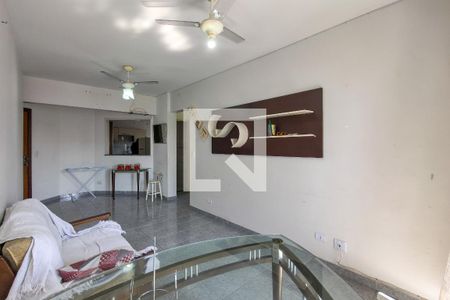 Sala de apartamento para alugar com 2 quartos, 76m² em Cidade Ocian, Praia Grande