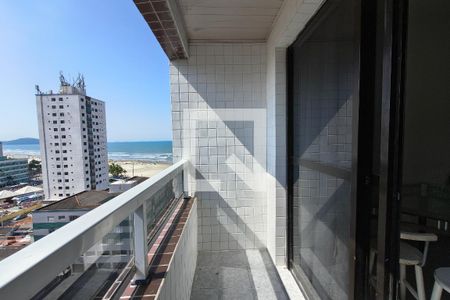 Sacada  de apartamento para alugar com 2 quartos, 76m² em Cidade Ocian, Praia Grande
