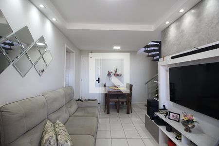 Sala 1 de apartamento para alugar com 3 quartos, 107m² em Taquara, Rio de Janeiro