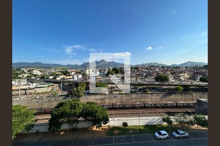 Vista da Varanda da sala de apartamento para alugar com 3 quartos, 68m² em Del Castilho, Rio de Janeiro
