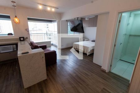 SALA de apartamento para alugar com 1 quarto, 38m² em Centro, Campinas