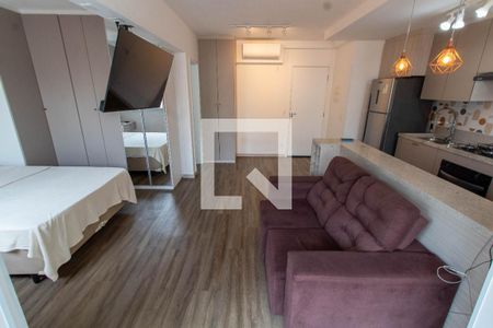Sala de apartamento para alugar com 1 quarto, 38m² em Centro, Campinas