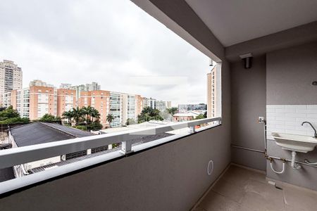 Varanda da Sala de apartamento à venda com 2 quartos, 46m² em Mooca, São Paulo