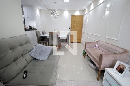 Sala de apartamento à venda com 3 quartos, 72m² em Parque das Nações, Santo André
