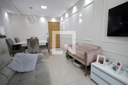 Sala de apartamento à venda com 3 quartos, 72m² em Parque das Nações, Santo André