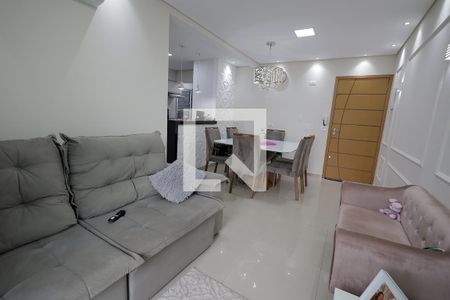 Sala de apartamento à venda com 3 quartos, 72m² em Parque das Nações, Santo André