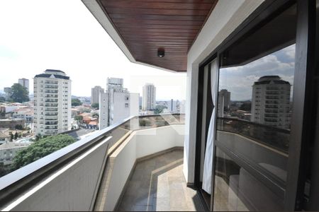 Sacada da Sala de apartamento à venda com 4 quartos, 230m² em Vila Maria Alta, São Paulo