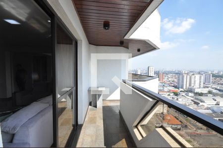Sacada da Sala de apartamento à venda com 4 quartos, 230m² em Vila Maria Alta, São Paulo