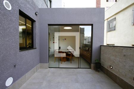 Varanda da Sala de apartamento à venda com 3 quartos, 95m² em Coração Eucarístico, Belo Horizonte