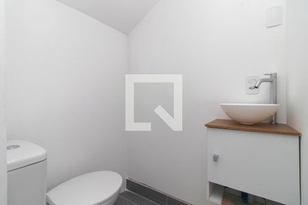 Lavabo de casa de condomínio à venda com 2 quartos, 88m² em Campo Novo, Porto Alegre