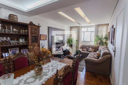 Sala de apartamento para alugar com 4 quartos, 116m² em Santo Antônio, Belo Horizonte