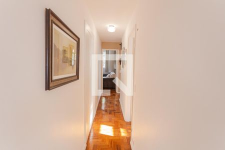 Corredor de apartamento para alugar com 4 quartos, 116m² em Santo Antônio, Belo Horizonte