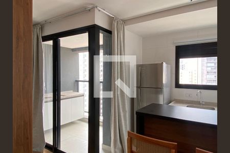 Sala - Cozinha de apartamento para alugar com 1 quarto, 39m² em Km 18, Osasco