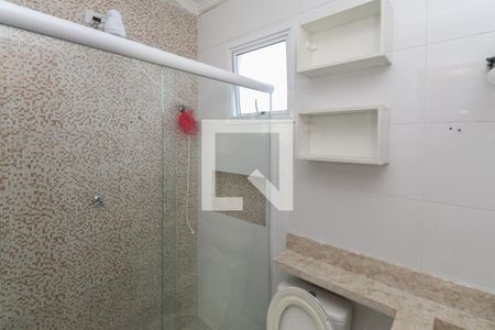 Banheiro da Suíte de apartamento para alugar com 1 quarto, 47m² em Vila Leonor, São Paulo