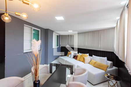 Sala de apartamento para alugar com 3 quartos, 160m² em Itapoã, Belo Horizonte