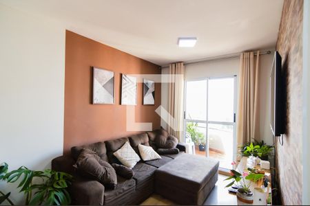 Sala de apartamento para alugar com 3 quartos, 78m² em Jardim Testae, Guarulhos