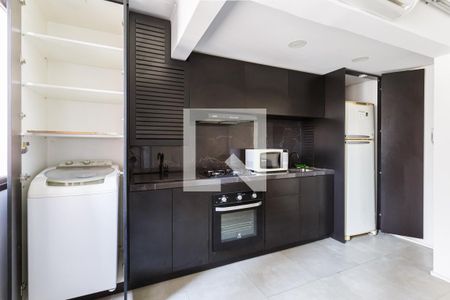 Sala/Cozinha de apartamento para alugar com 1 quarto, 44m² em Vila Olímpia, São Paulo